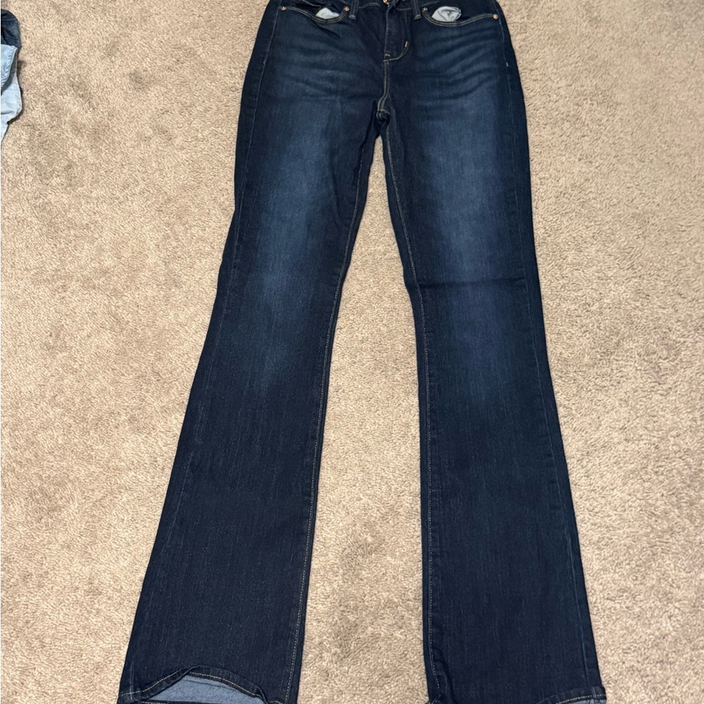 Signature by Levi Strauss Dark Indigo Flare Jeans